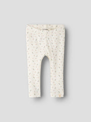 Lil' Atelier PRINTET LEGGINGS Coconut Milk