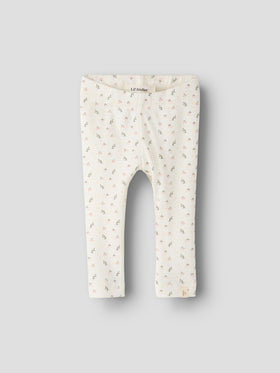 Lil' Atelier PRINTET LEGGINGS Coconut Milk