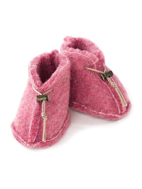 Alwero baby slippers Emo Pink.