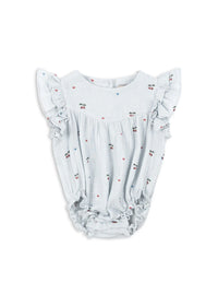 Konges Sløjd COCO ROMPER cherry blue coeur