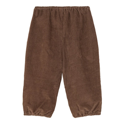 Okker Gokker  Fløjlsbukser baby - chocolate brown