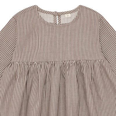 Okker gokker  Kjole - milkboy brown