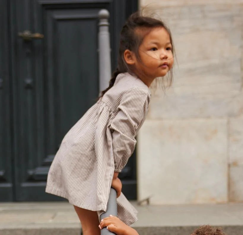 Okker gokker  Kjole - milkboy brown