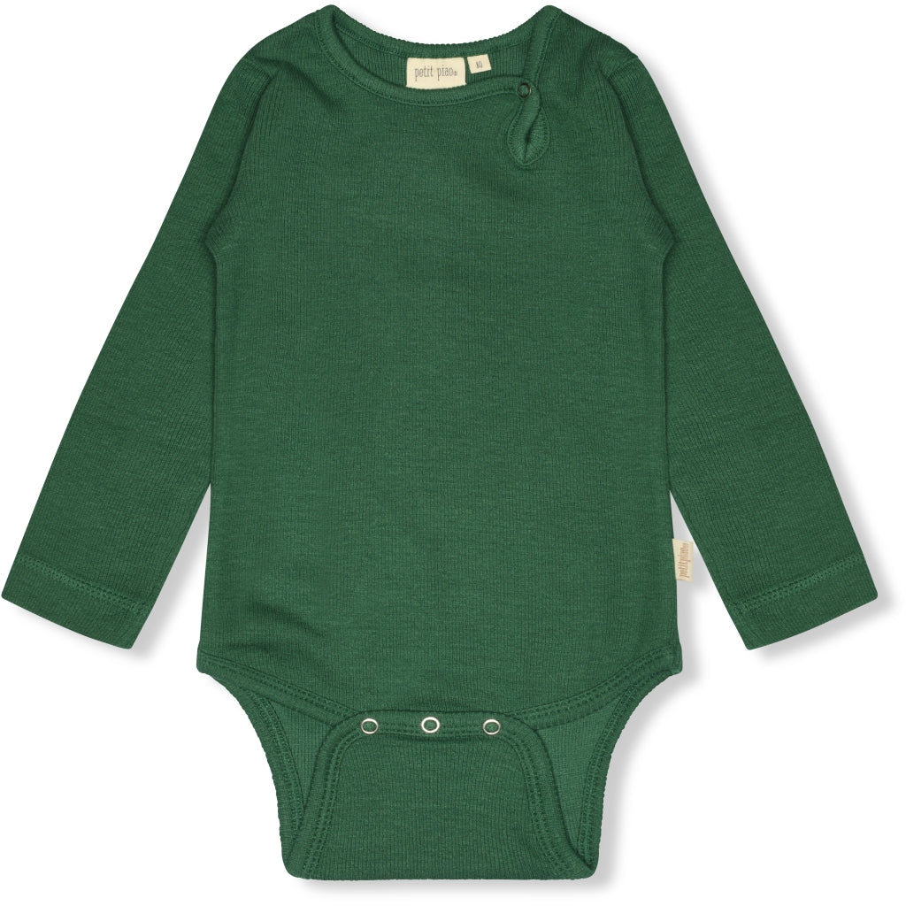 PETIT PIAO  Body L/S Modal  Emerald green