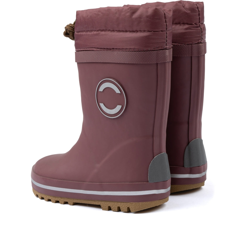 Miikline  Winter Wellies Rose Brown Gummistøvler med foer.