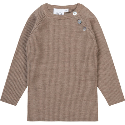 Flye Sweater Wool Ash Melange