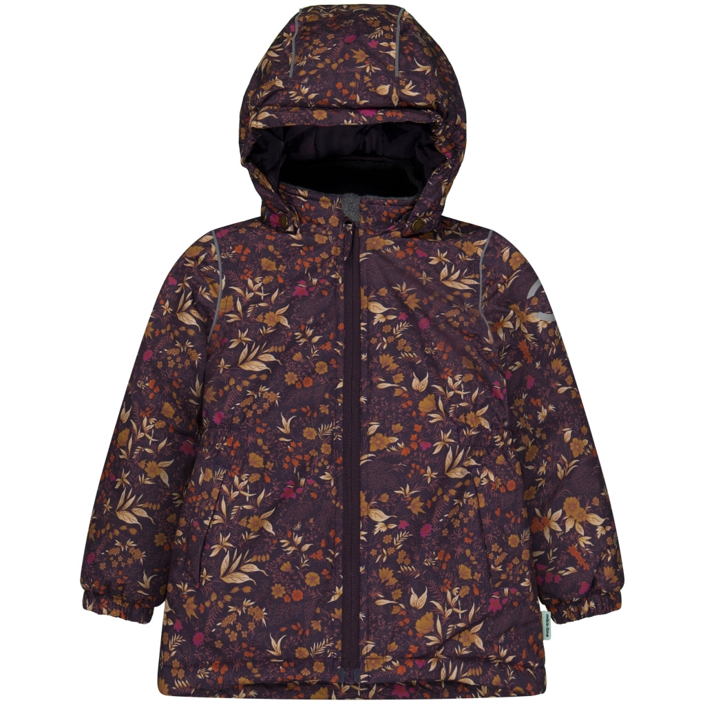 Miikline Winter Jacket AOP Nightshade