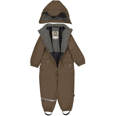 Miikline PU Snow Suit Recycled  Chocolate Chip Flyverdragt.