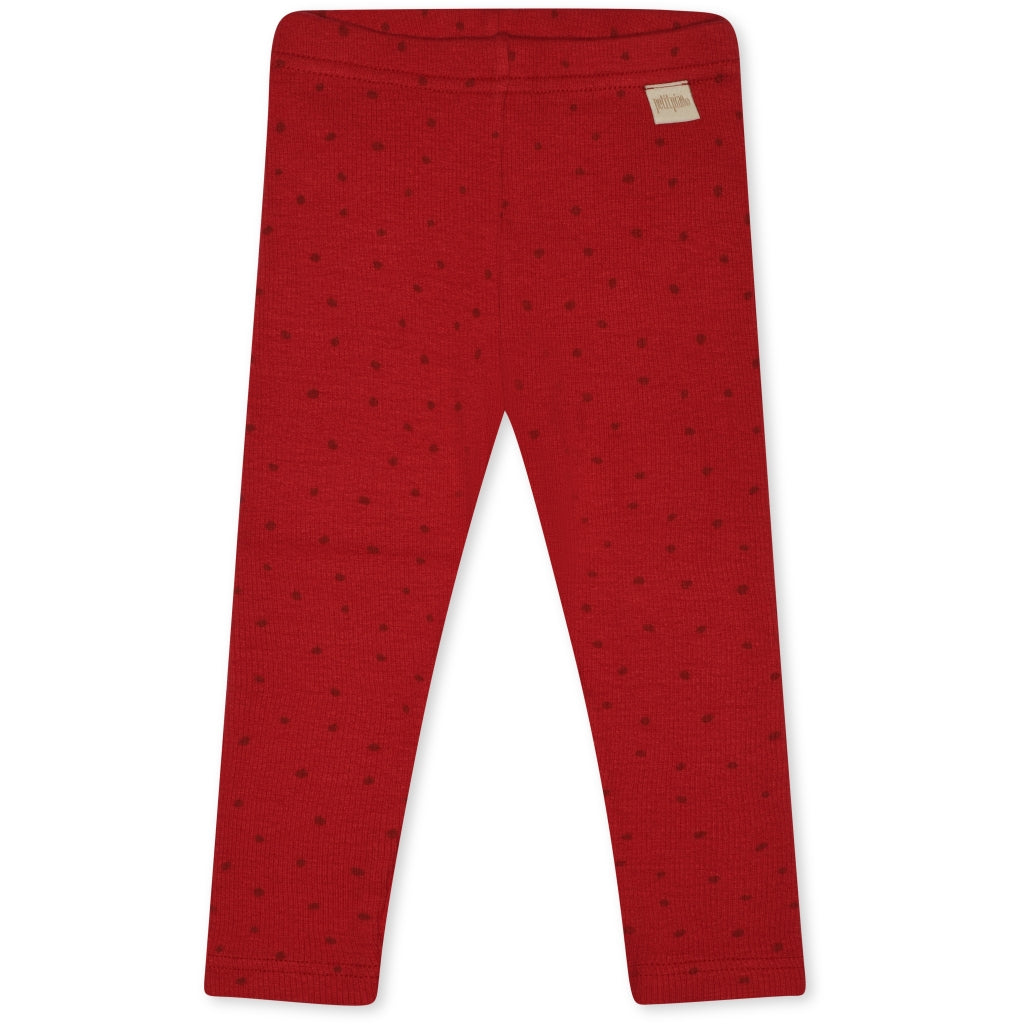 PETIT PIAO  Legging Modal Dot Chili pepper dot