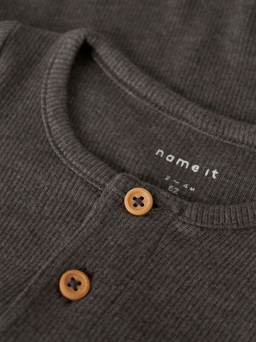 NAME IT BABY LANGÆRMET RIBSTRIKKET BODYSTOCKING  Delicioso