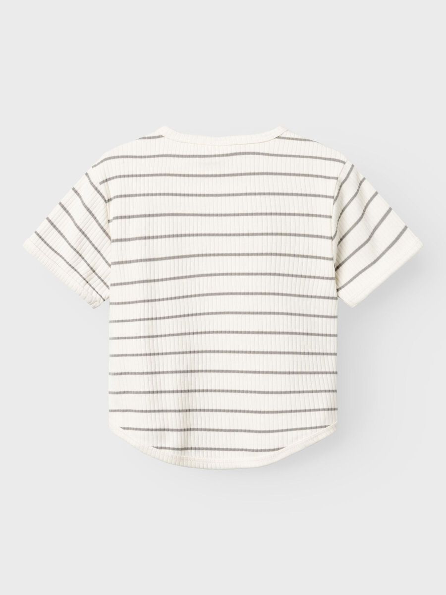 Lil'Atelier Coconut Milk Kail Loose T-Shirt