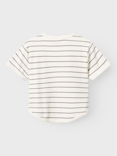 Lil'Atelier Coconut Milk Kail Loose T-Shirt