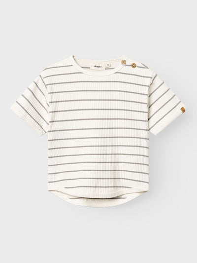 Lil'Atelier Coconut Milk Kail Loose T-Shirt