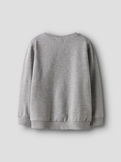 name it mini ØKOLOGISK BOMULD SWEATSHIRT  Grey Melange