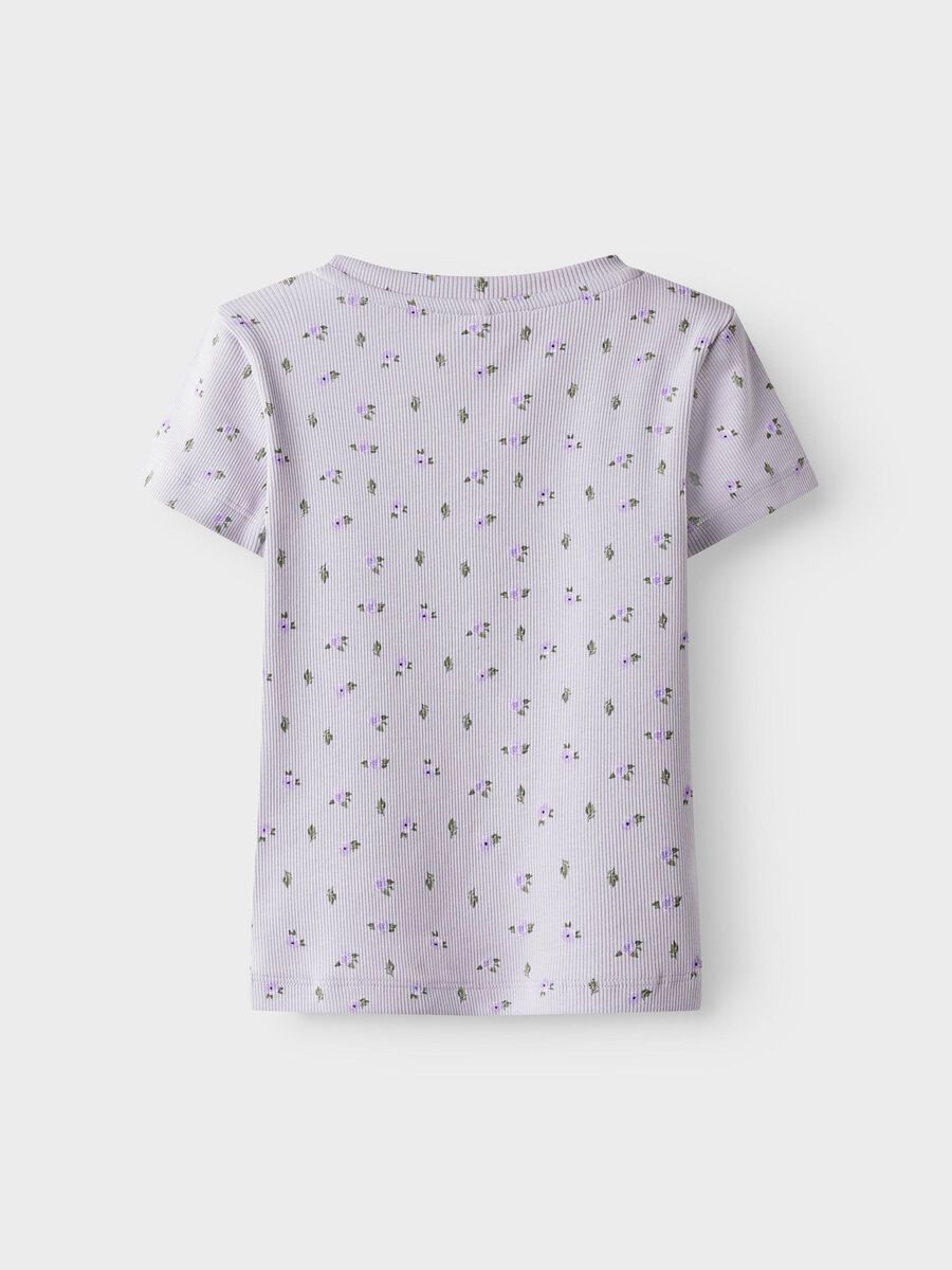 name it mini SLIM FIT T-SHIRT  Misty Lilac
