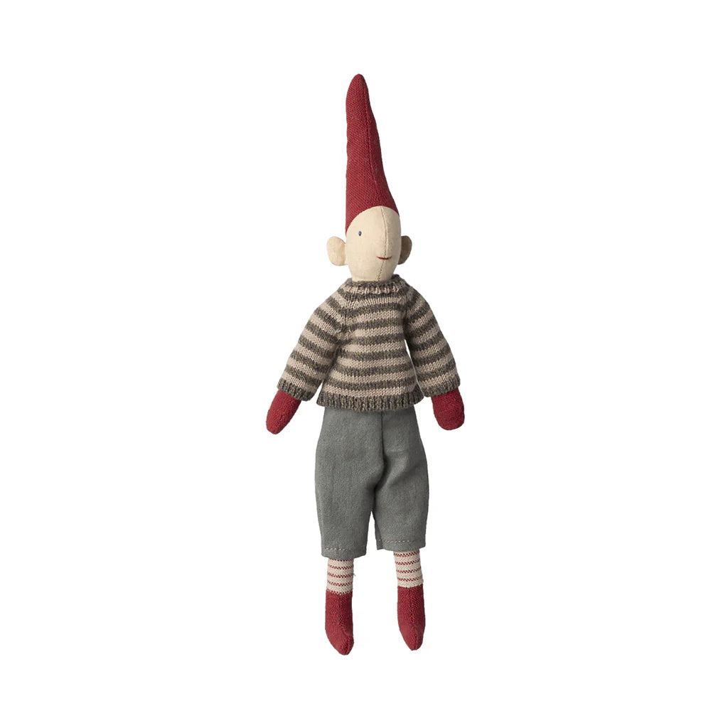 Maileg Nisse, Str. 1, Dreng - Strikket sweater