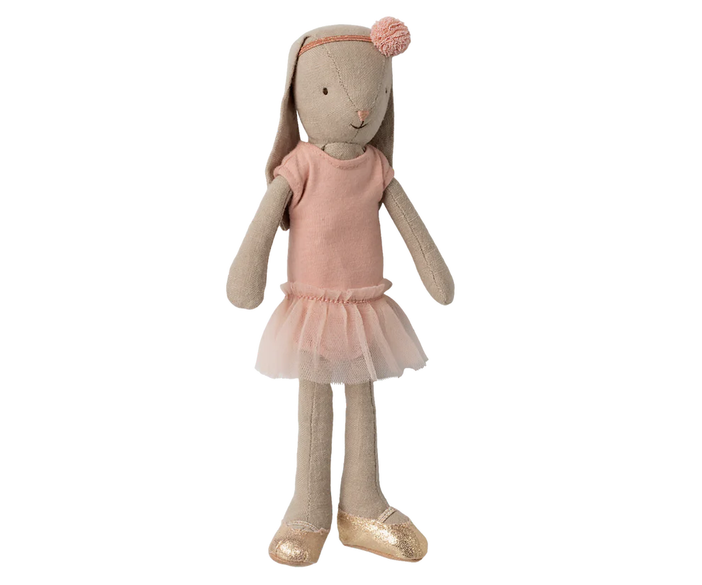 Maileg Kanin størrelse 2, Klassisk - Balletdragt og tylskørt rosa