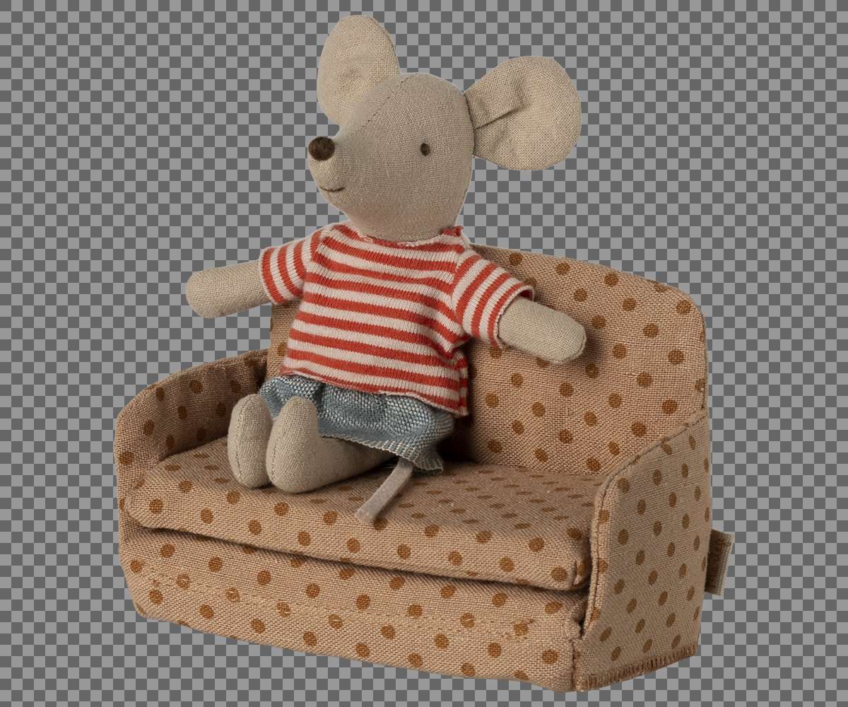 Maileg Sofa seng, Mus - Prikker