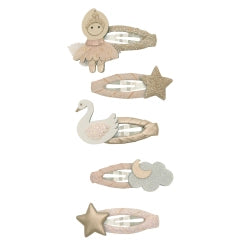 Mimi & Lula - 5 hårspænder - Mini Ballerina Enchanted