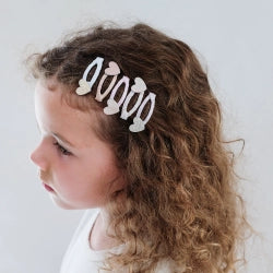 Mimi & Lula - 5 hårspænder - Mini Heart Shimmer Enchanted