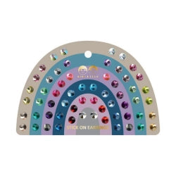 Mimi & Lula - Ørestickers 30 par - Colour Gem Earrings