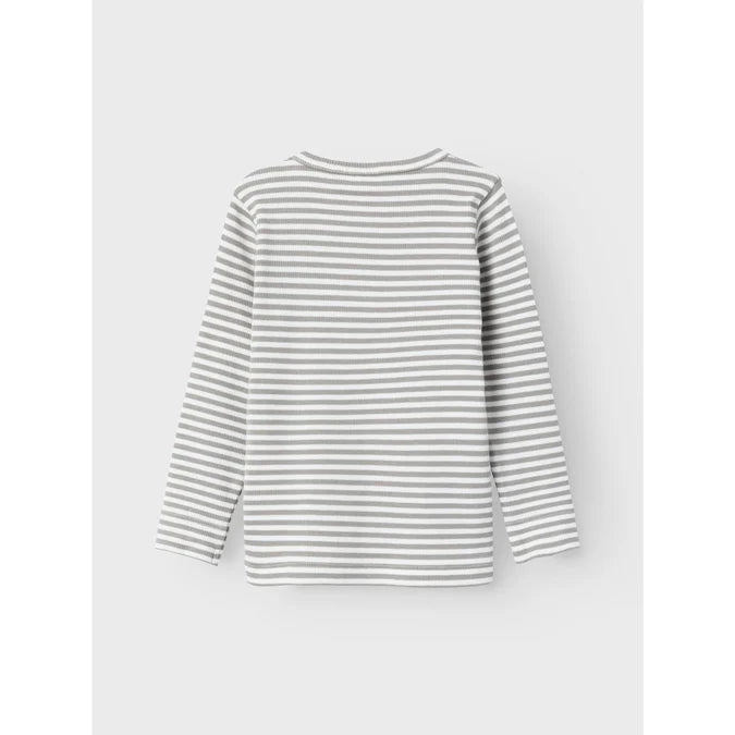 Lil'Atelier Limestone Gago Kre Slim Bluse Noos