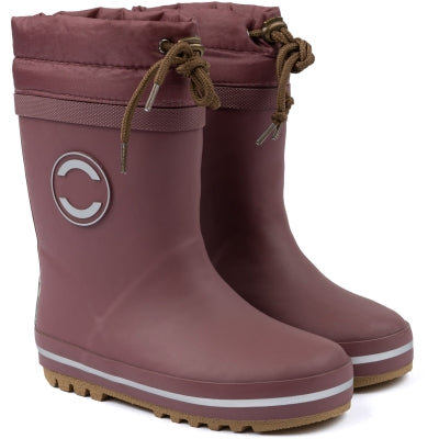 Miikline  Winter Wellies Rose Brown Gummistøvler med foer.