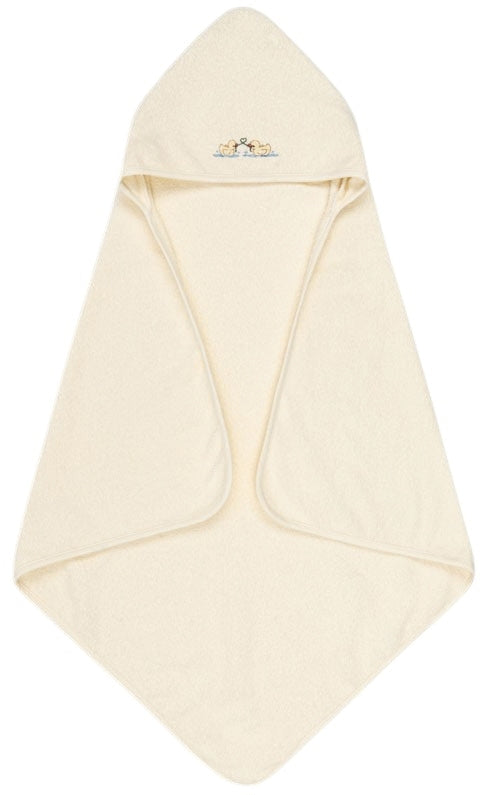 Konges Sløjd Fanga Fontana Figo Babyhåndklæde 75x75 cm, Antique White