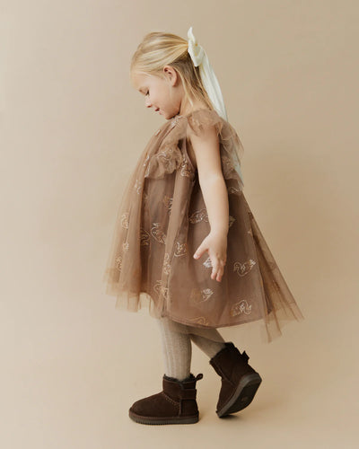 Sofie Schnoor BLOSSOMSK KJOLE - Brown