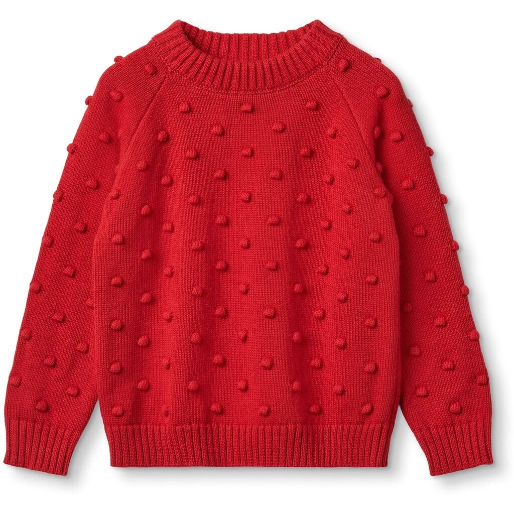 Fliink BON DOT PULLOVER - POMPEIAN RED