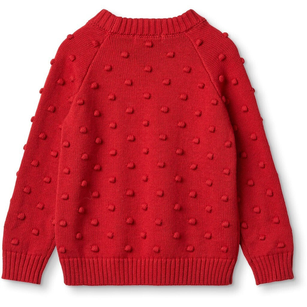 Fliink BON DOT PULLOVER - POMPEIAN RED