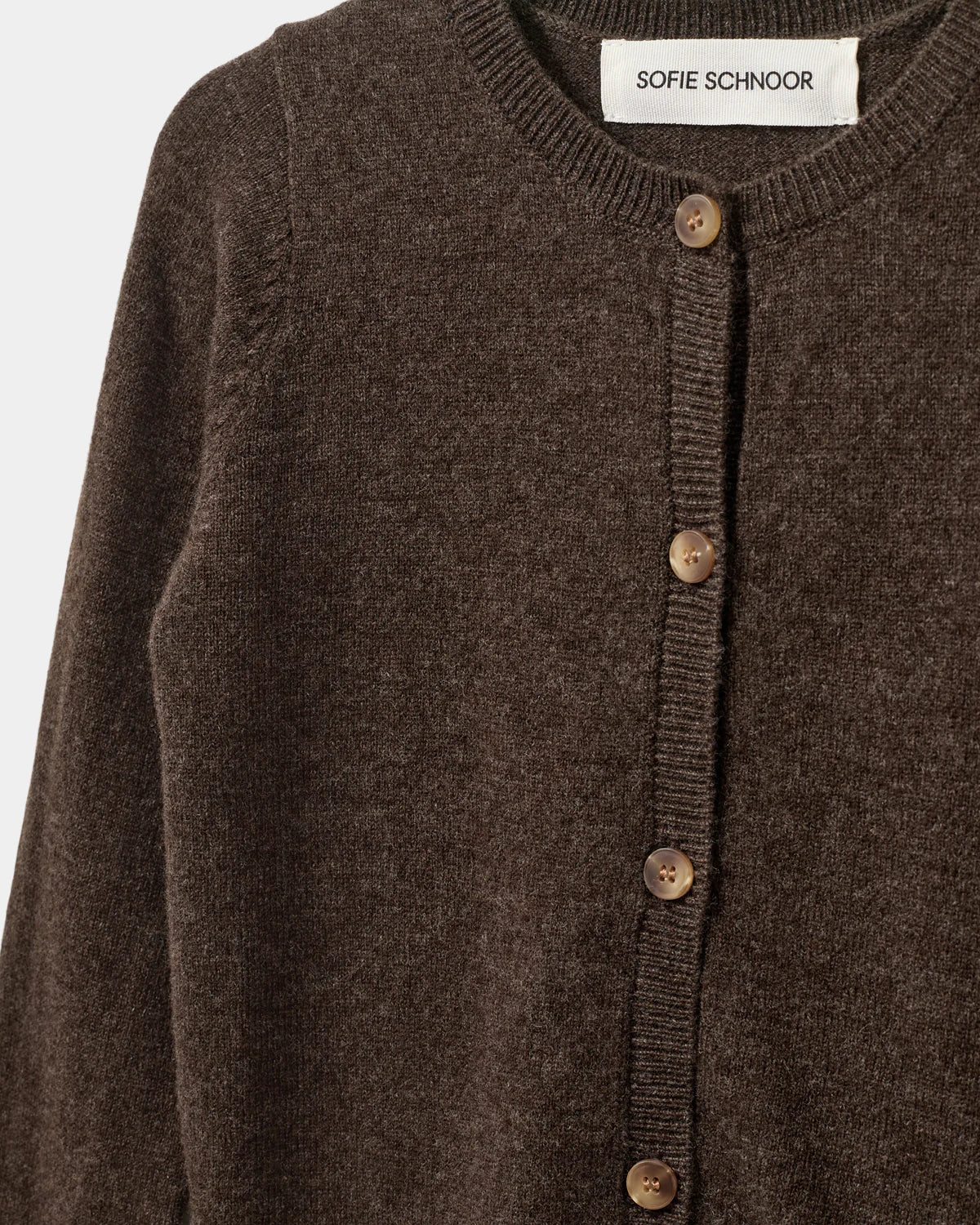 Sofie Schnoor CISSESK CARDIGAN - Brown Fudge