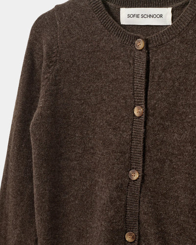 Sofie Schnoor CISSESK CARDIGAN - Brown Fudge