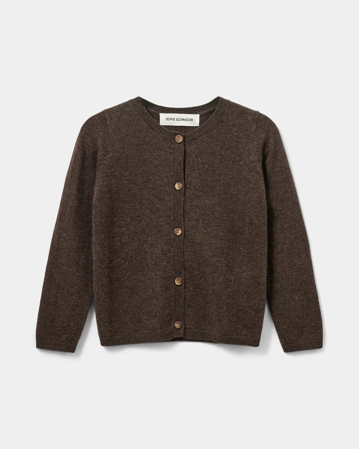 Sofie Schnoor CISSESK CARDIGAN - Brown Fudge