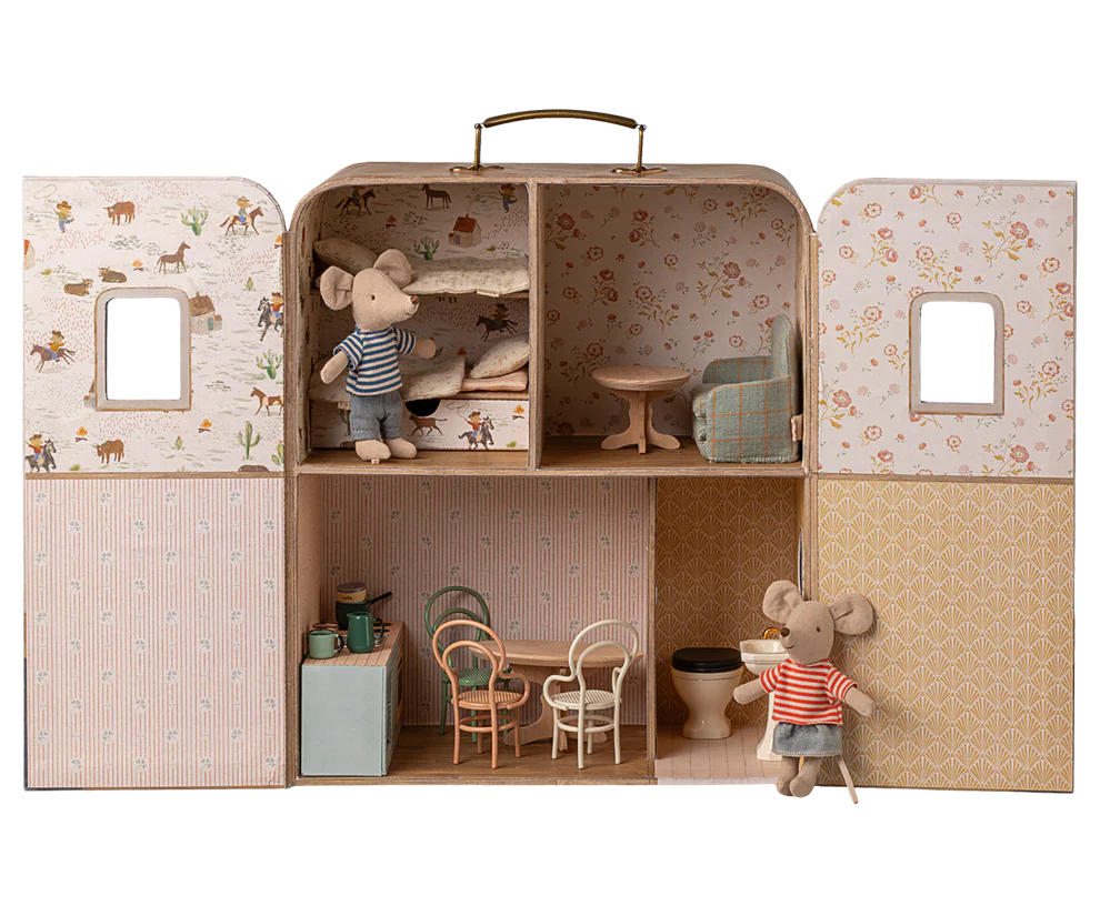 Maileg SuitCasa, Lillesøster og lillebror mus