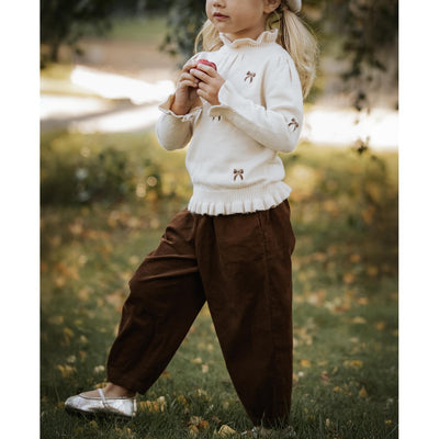 Fliink DOLLY PANT - COFFEE BEAN