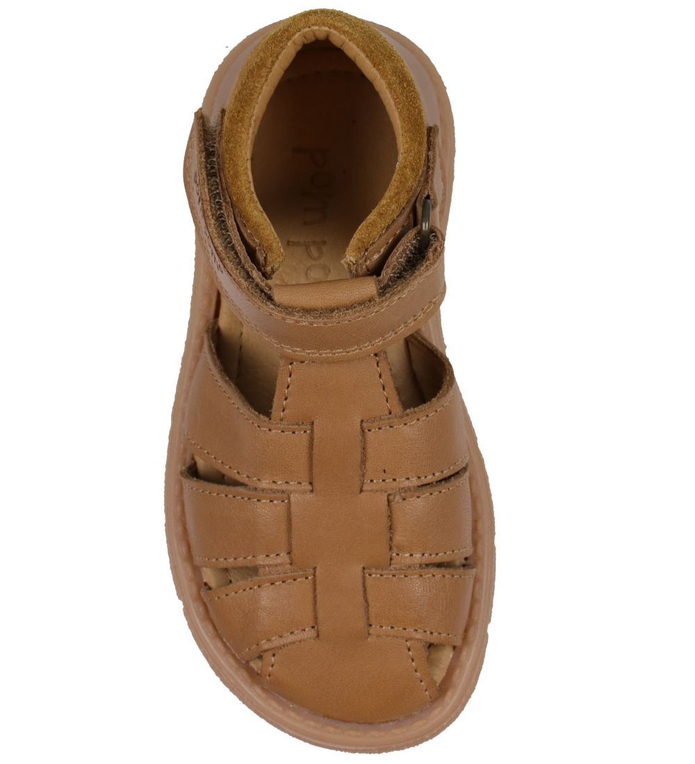 Pom Pom Sandaler  Camel