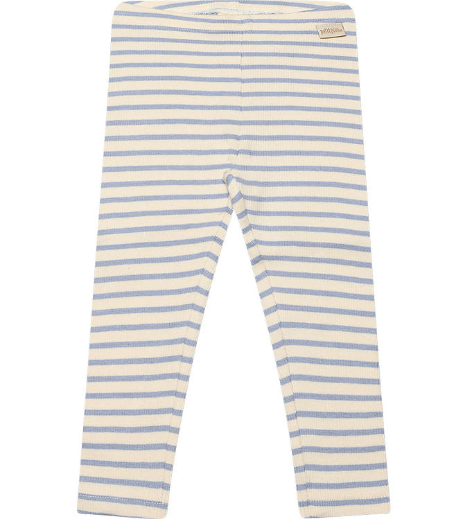 Legging Modal Striped Spring Blue