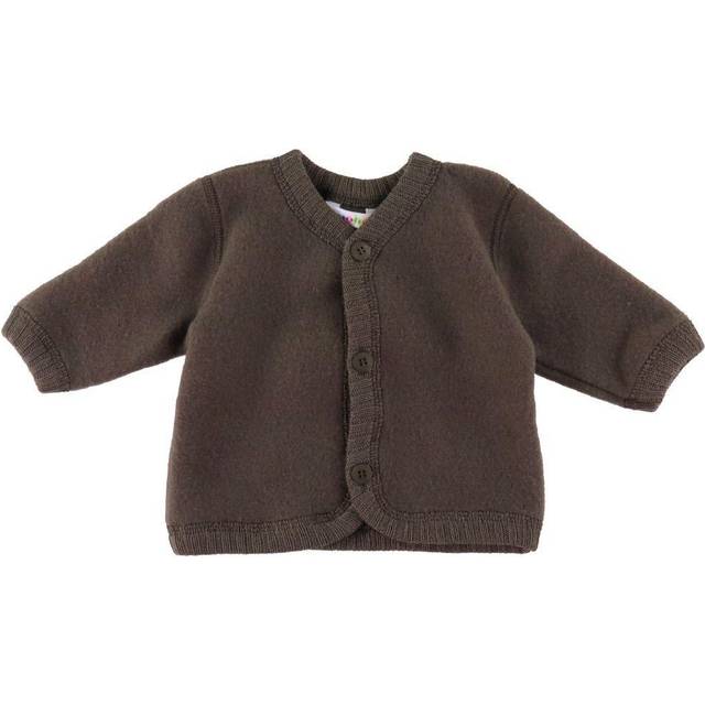 Joha Cardigan Mørk bark