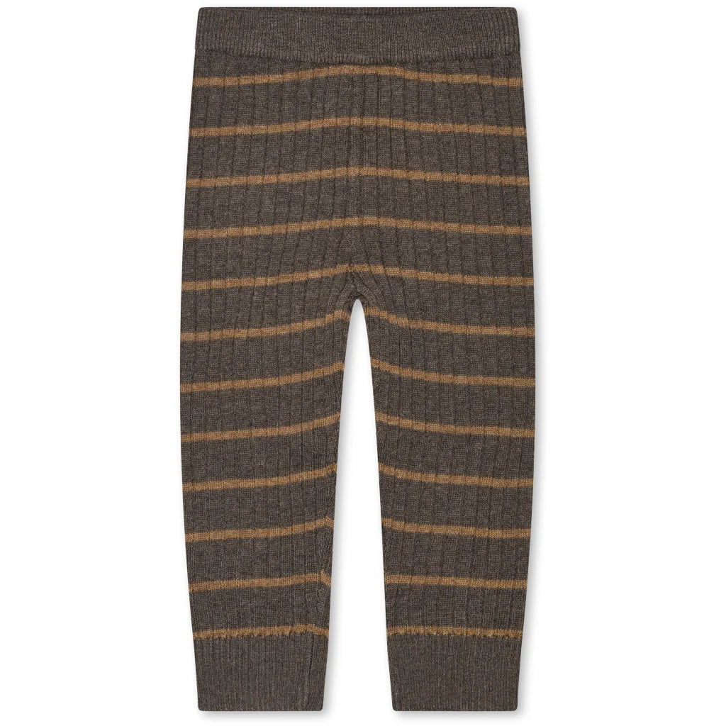 Petit Piao Knit Rib Pants Stripe