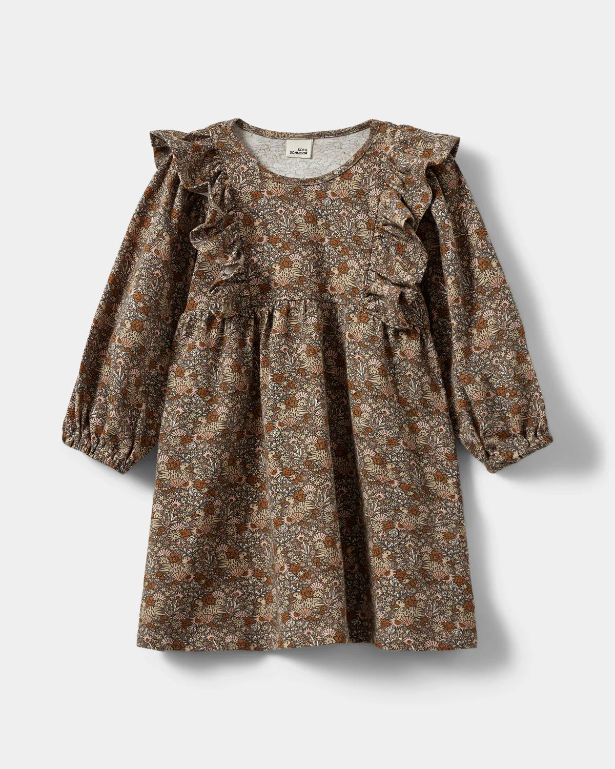 Sofie Schnoor LULASB KJOLE - Brown