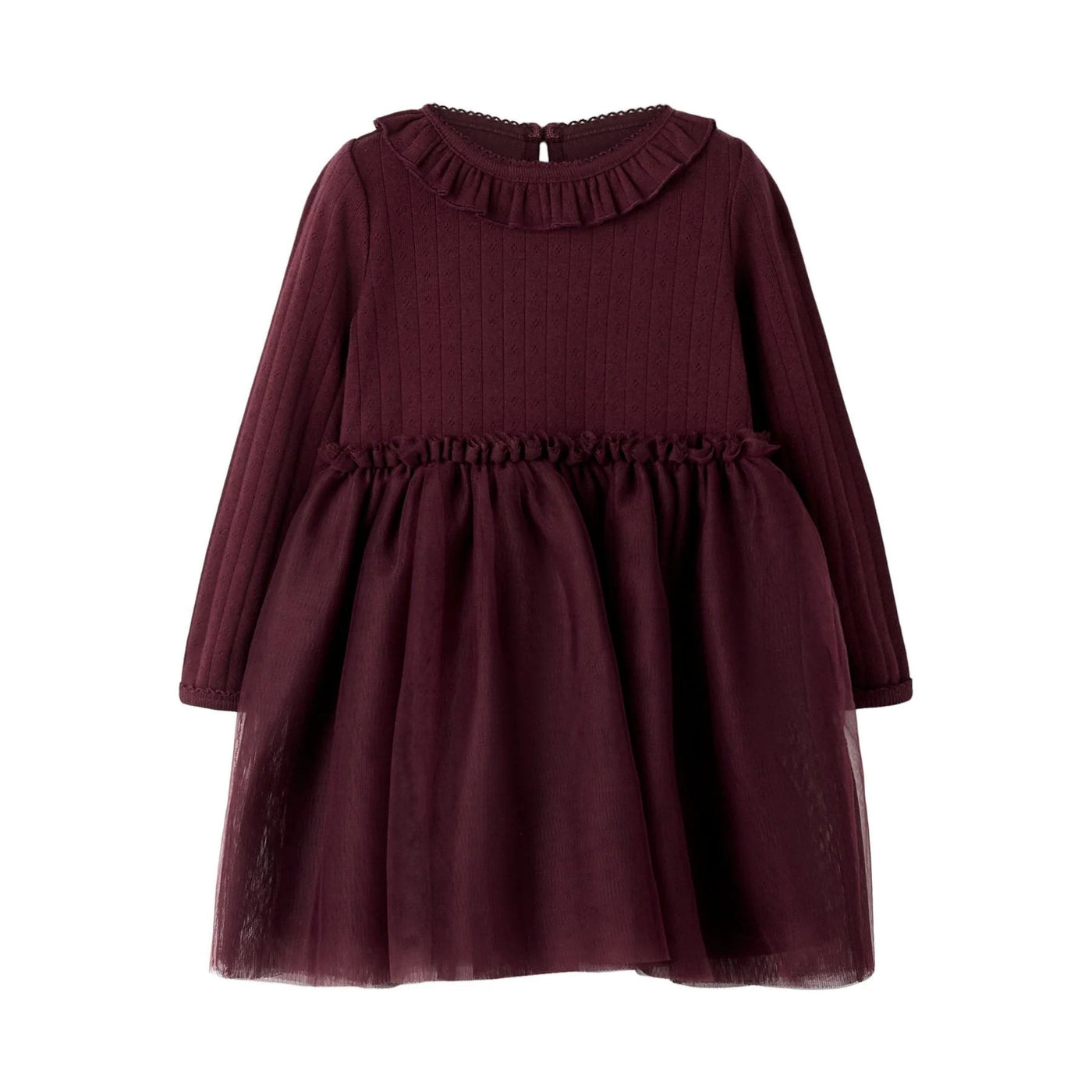 Lil'Atelier kjole SOLANGE - Catawba Grape