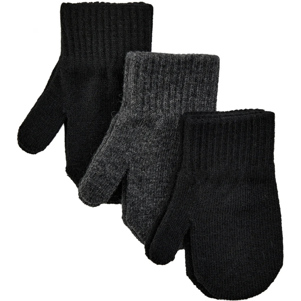 MAGIC luffer, 3 pak m/uld - Black-Antrazite-Black