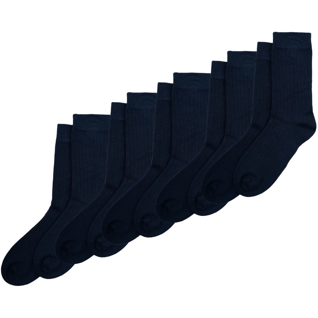 MiniPop® Noos Bamboo Socks 3 Pcs - Navy