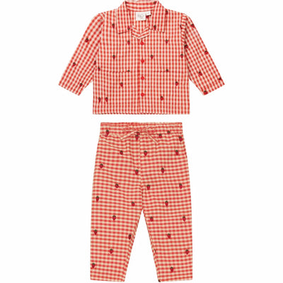 Molly PJ - Berry Gingham