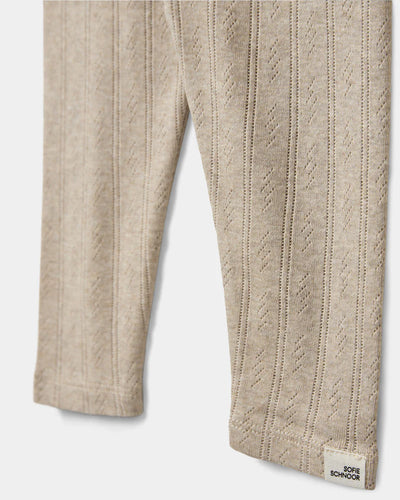 NALINESB LEGGINGS - Beige