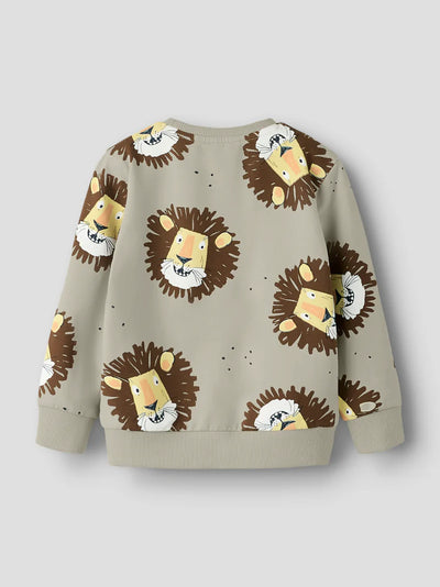 Name It Saku Sweat Shirt - Silver Lining