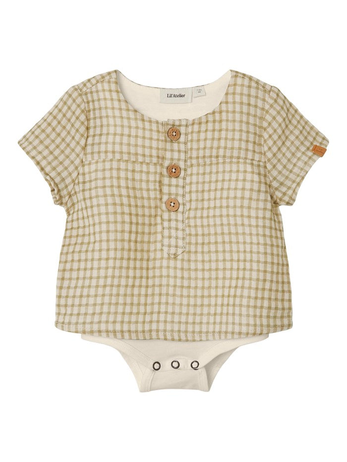 Lil'Atelier Sage Hanson Loose Skjorte Body