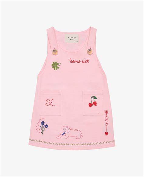 Magda MINI Organic Cotton Dress - Pink