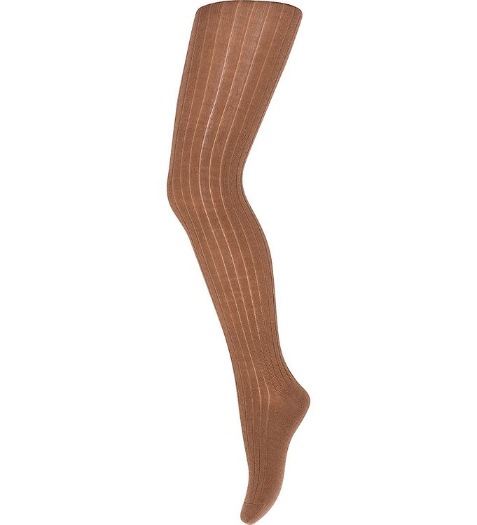 Wool rib tights - Peacan Pie - 60